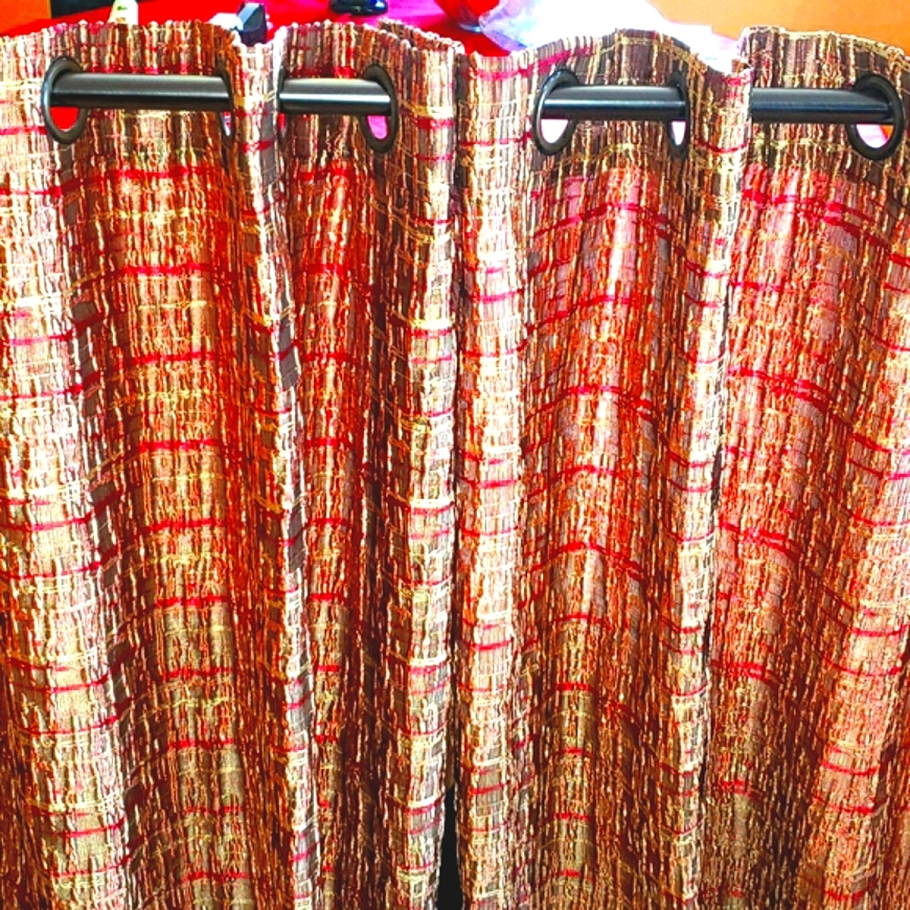 Curtains Panels Two size 48"×82"